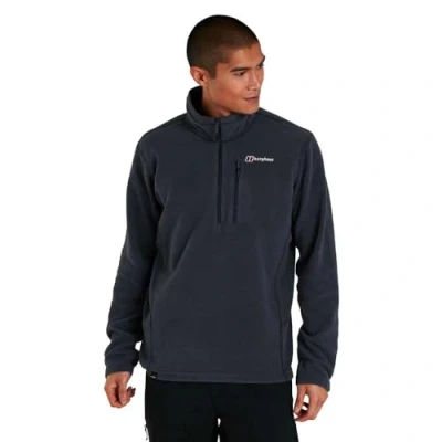 Obrázek Berghaus Herren Prism Micro Polartec Half Zip Fleece, Zusätzliche Wärme, Extra Bequem Fleecepullover, Dark Grau, XXL EU