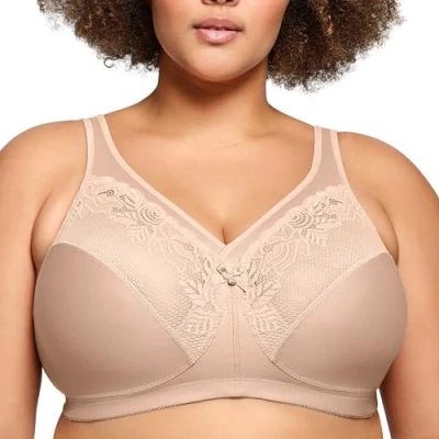 Obrázek Glamorise Dámský Minimizer Bra, Pleťová