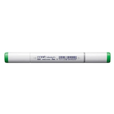 Obrázek COPIC Sketch Marker typ G 03, Meadow Green, profesionální značkovač, se super bush špičkou a středním hrotem