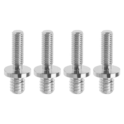 Obrázek Be In Your Mind 4 Stück 1/4 Stecker auf M5 männlich Schraube Adapter Stativ Kamera Konverter Zubehör für Einbeinstativ Kugelkopf Halterung Licht