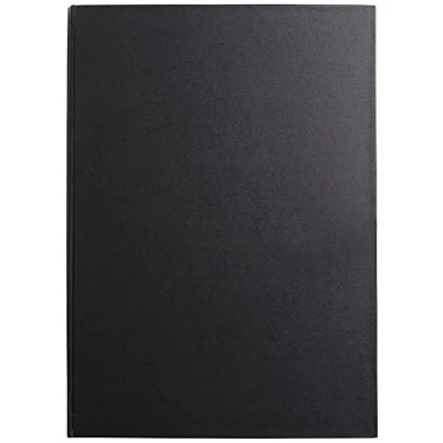 Obrázek Clairefontaine 134241C skicák / sešit na kreslení Goldline, lepený s vazbou nití, DIN A3 29,7 x 42 cm, formát výšku, 64 listů 140 g slonová kost, pevnou obálkou, ideální pro mixmedia, černá, 1