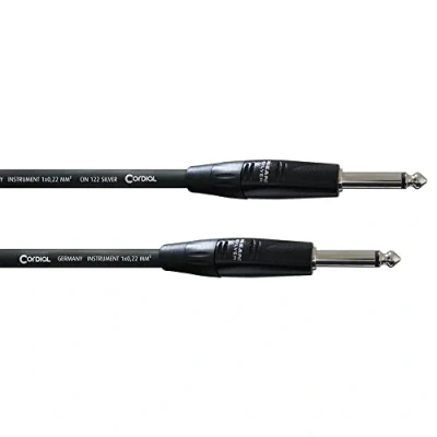 Obrázek CORDIAL kabel kytara jack 6 m INSTRUMENT Essentials Jacks pravý