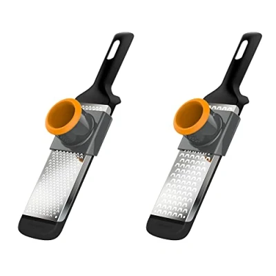 Obrázek Fiskars Handreiben Set, 2 teilig., Grob und Fein, Metall/Kunststoff, Functional Form, 1014413