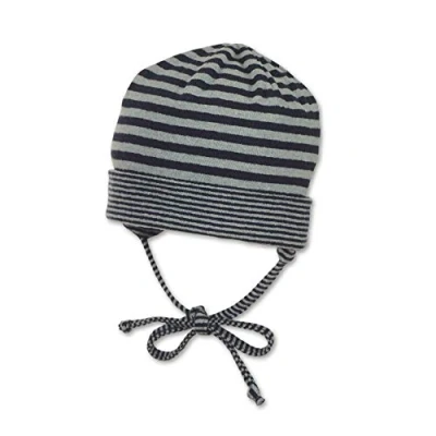 Obrázek Sterntaler Dětská čepice Beanie Čepice s kšiltem 45 Modrá (námořnická 300)