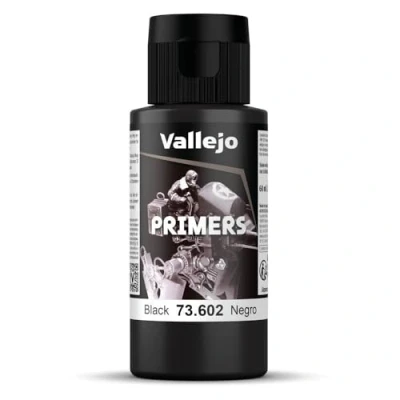 Obrázek Vallejo Model barva 60 ml polyuretanový základní nátěr černý