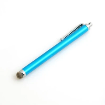 Obrázek System S Stylus pero Textil vlákno hrot Touch Pen kapacitní ochranná fólie Modrá Pro Smartphone Dotyková obrazovka pouzdro Tablet PC PDA