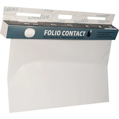 Obrázek Folio Contact Whiteboard: elektrostatická fólie popisovatelná, drží bez pomůcek na téměř všech površích, WB256080