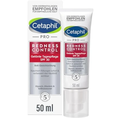 Obrázek CETAPHIL PRO RednessControl tónovaná denní péče SPF 30, 50 ml, vyhlazuje zarudnutí pokožky okamžitě a viditelně vyrovnává tón pleti, intenzivně hydratuje, chrání ochranným faktorem 30