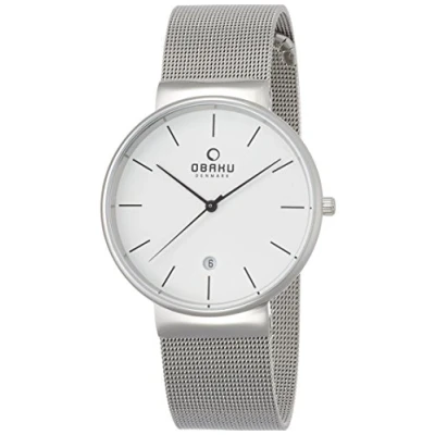Obrázek Ingersoll Obaku V153GDCIMC Herren Armbanduhr, Edelstahl Armband, silberfarben, Silber, Armband