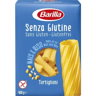 Obrázek Barilla Bezlepkové těstoviny, 400 g tortiglioni