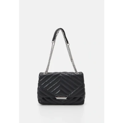 Obrázek Armani Exchange Crossbody Womans Taška s příčným popruhem, Ženy, Velikost: One Size, Black