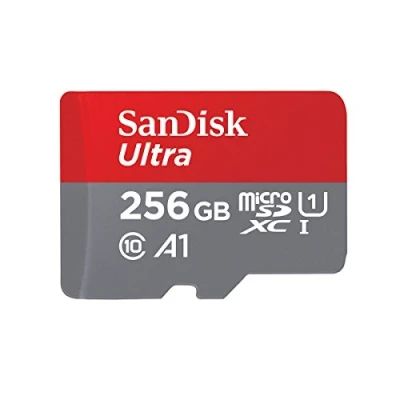 Obrázek SanDisk Paměťová karta Ultra 256 GB microSDXC až 100 MB/s, Class 10, U1, A1, FFP