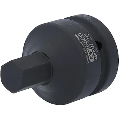 Obrázek KS Tools 450. 0477 1&quot; Kraft Bit nástrčný šestihran, krátký, 19 mm