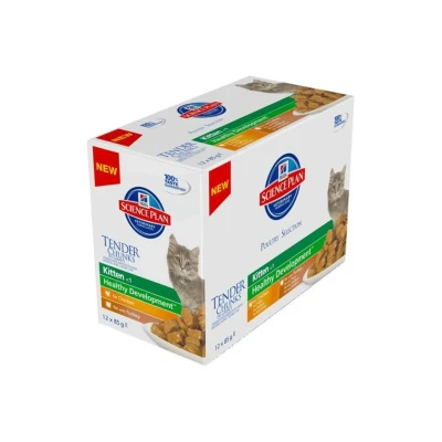 Obrázek Kapsička HILLS Feline Kitten Chicken+Turkey 12x85g (multipack)