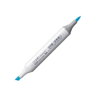 Obrázek COPIC popisovač Sketch Typ B 0000, Pale Celestine, profesionální štětců, se super špičkou na chleba a pro střední pečení