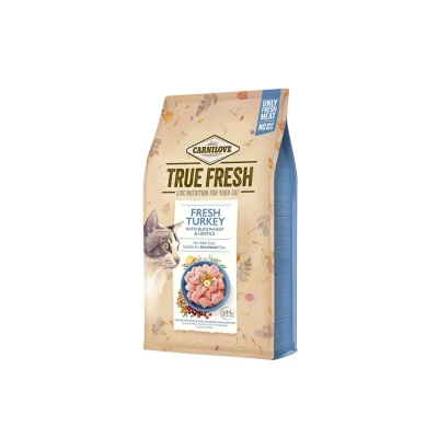 Obrázek CARNILOVE True Fresh Cat Turkey 4,8kg