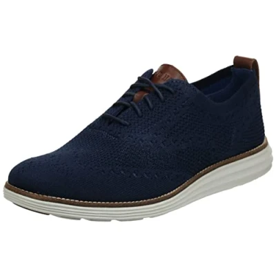 Obrázek Cole Haan Pánské originální Grand Stitchlite Oxfords, modrá námořnická slonovina