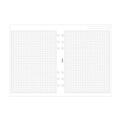 Obrázek Filofax Poznámkový papír, A5, čtvercový, bílý