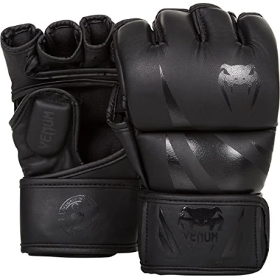 Obrázek Venum Unisex Handsker Challenger 2. 0 Mma rukavice, černé/matné, L XL EU