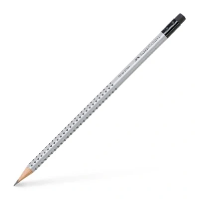 Obrázek Faber Castell GRIP 2001 tužka B S mazací hrot 12 kusů