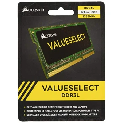 Obrázek Corsair CMSO8GX3M1C1333C9 operační paměť 8GB (1333MHz, 1x 8GB, CL9) DDR3 RAM