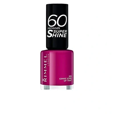 Obrázek Rimmel London 60 Secons Super Shine lak na nehty, 8 ml