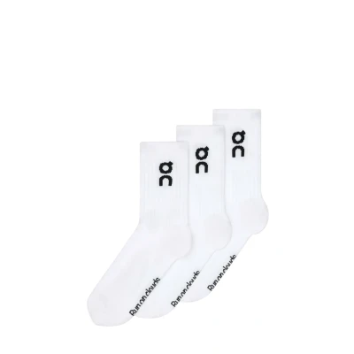 Obrázek On LOGO 3PACK Ponožky, Muži, Velikost: Small, White
