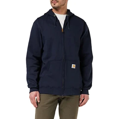 Obrázek Carhartt Pánská široká, středně těžká mikina se zipem, Námořnická modrá Nové