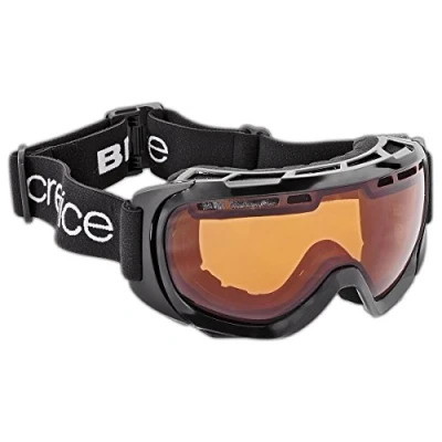 Obrázek Black Crevice Lyžařské brýle pro dospělé s dvojitým sklem, černé/oranžové, BCR041267 3..