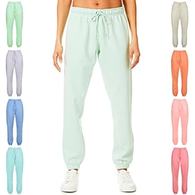 Obrázek Light &amp; Shade Damen Soft Touch Loungewear Jogginghose Jogger, Nebelhafte Jade, L