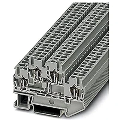 Obrázek Phoenix Safe Contact PHOE dvoukolíková svorka STTB 2,5, šedá, 50 kusů