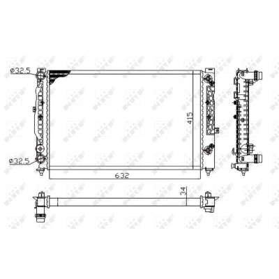 Obrázek NRF 529504 A chlazení