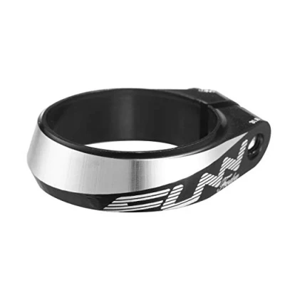 Obrázek FUNN Svorka na sedlo Frodon Bolt On s vnitřním průměrem 31,8 mm, z lehké slitiny dlouhou životností, pro horská kola, BMX a závodní kola (černé)