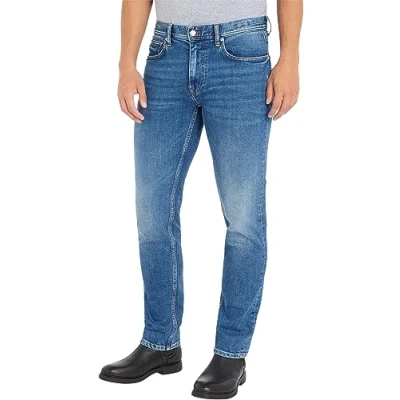 Obrázek Tommy Hilfiger Denton Džíny Straight Fit, Muži, Velikost: 33x34, Cleve blue