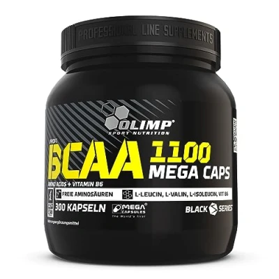 Obrázek Olimp BCAA MegaCaps 1100, 300 tobolek, 1 balení (1 x 384 g)