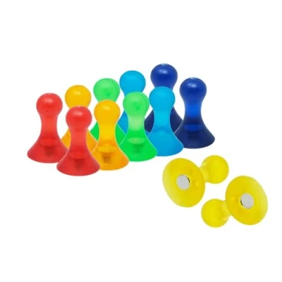 Obrázek First4magnets F4M13 1 Různé malé ovocné Skittle Magnet kancelář a lednice (průměr 13 mm x 19 velký) (1 balení s 12), stříbro, 25 10 3 cm, kus