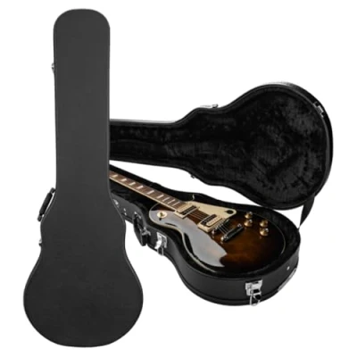 Obrázek Gator Cases Traditional dřevěný kufr na kytaru se Single Cutaway jako Gibson Les Paul® (GWE LPS BLK)