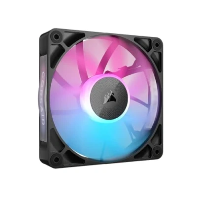 Obrázek Corsair iCUE LINK RX120 RGB 120 mm PWM ventilátor magnetické kupolové ložisko jednotlivý černý