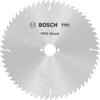 Obrázek Bosch 1x pro Wood pilový kotouč síťované stolní kotoučové pily (pro měkké dřevo, tvrdé Ø mm, profesionální příslušenství kotoučová pila)