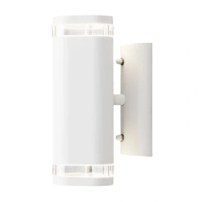 Obrázek Konstsmide Modena 7512 250 nástěnné svítidlo B: 9 cm H: 14,5 V: 23,5 / 2 x 35 W IP44 lakovaný hliník matná bílá