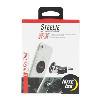 Obrázek Nite Ize Steelie Orbiter Vent Mount Kit, černá