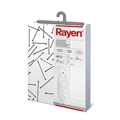 Obrázek Rayen 6275.05 Potah žehlicí prkno Basic Plus, bílý s černými pruhy