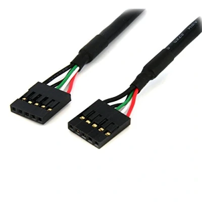 Obrázek StarTech.com USB 2. 0 prodlužovací kabel interní 5 pólů 1 x IDC (5 pin) sloupkový konektor na pinů) kabelu 60cm