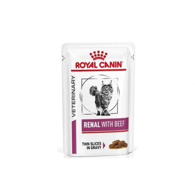 Obrázek Kapsička ROYAL CANIN VD Cat Renal S/O with Beef 12x85g
