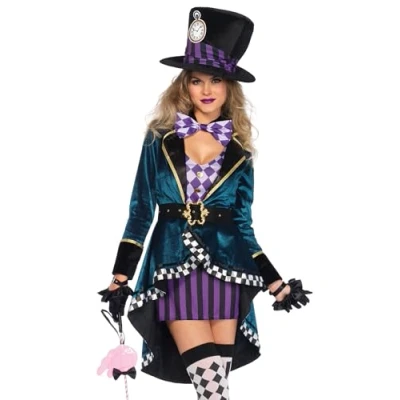 Obrázek LEG AVENUE Dámská Delightful Hatter Kost, vícebarevná, velikost: S (EUR 36), vícebarevné