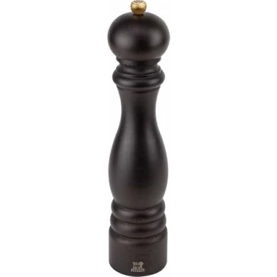 Obrázek PEUGEOT Paříž, ruční mlýnek na sůl a sůl, klasické nastavení stupně mletí, výška: 30 cm, dřevo, hnědá, 870430/SME/1