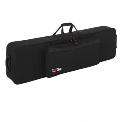 Obrázek Gator Cases lehký kufr s vytahovacím držadlem a kolečky; vhodné pro Slim 76 Note Keyboard (GK 76SLIM)