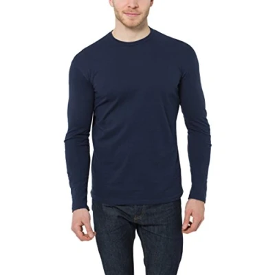 Obrázek Lower East tričko s dlouhým rukávem pánská bavlna I 5dílná sada Longsleeve pánské, rukávem, pánské pro muže, dlouhý rukáv, dlouhá košile,