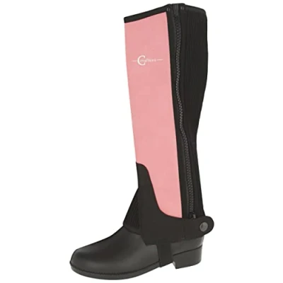 Obrázek Covalliero dětské minichaps Lilli Black/pink, velikost 140 Chaps,