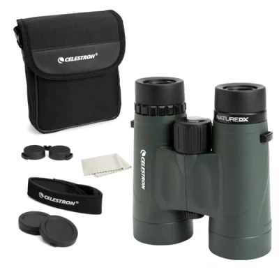 Obrázek Celestron 71332 CGL Nature DX dalekohled, s 8 x 42 zvětšením, riziky BaK4